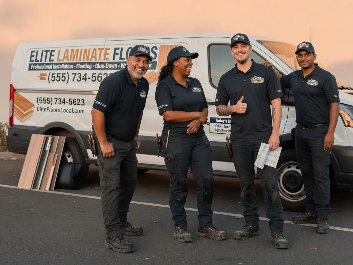 Laminate flooring installation company in Bloomer, WI